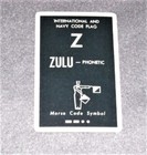 Vintage US Navy & International Code Flag Cards — photo 2