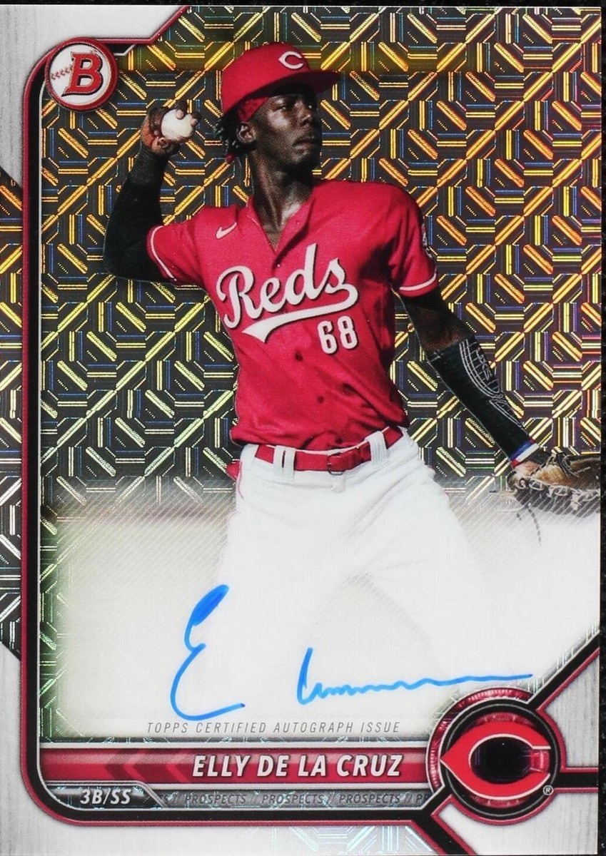 2022 Bowman Chrome - Elly De La Cruz #BCMA-ED for sale | eBay