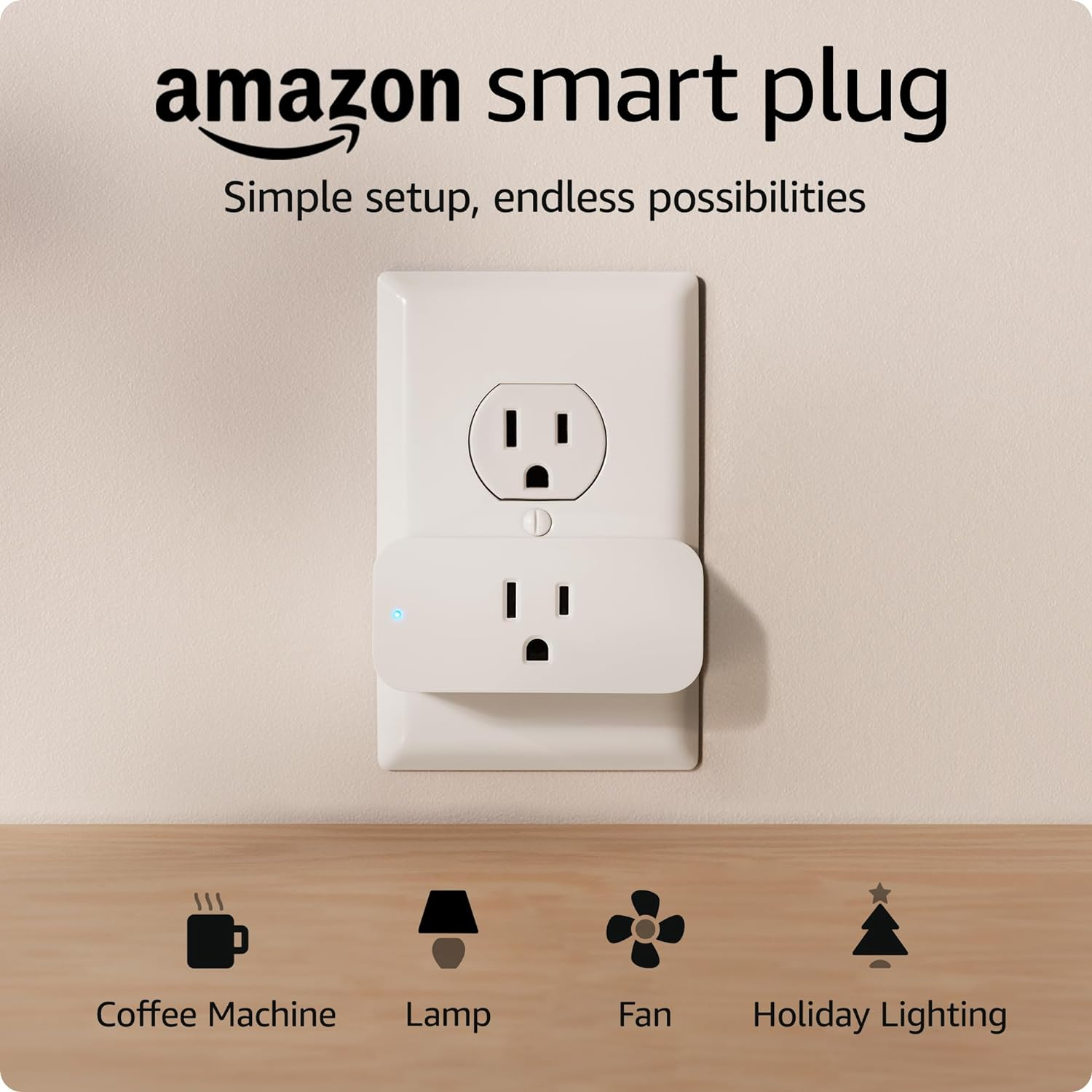 Smart Plug | Works with Alexa | Simple Setup, Endless Possibilities-image