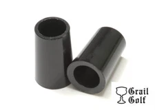 GRAIL GOLF NEW PREMIUM BLK TAPER TIP IRON FERRULES .355 .87" .520OD QUALITY LOT