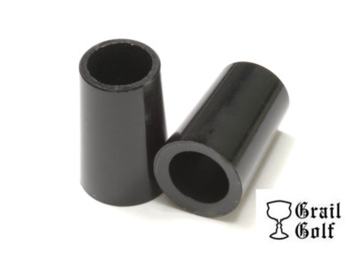 GRAIL GOLF NEW PREMIUM BLK TAPER TIP IRON FERRULES .355 .87'' .520OD QUALITY LOT