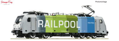 Roco Railpool BR186 295-2 E-Lok VI Maßstab 1:87, Maßstab HO