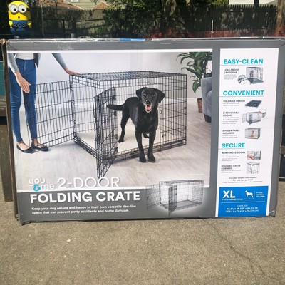 dog opens crate