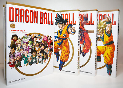 DRAGON BALL COMPENDIO SPANISH EDITION vol. 1, 2, 3, 4 CHOZENSHU 