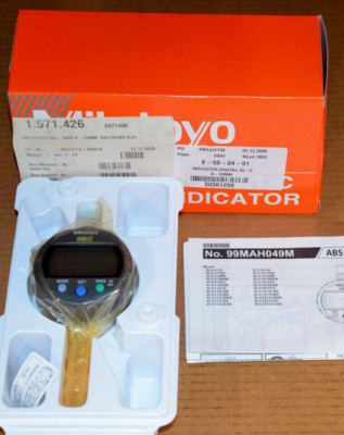 Mitutoyo 543-400B ABSOLUTE Digimatic Messuhr IDC1012XB NEU OVP