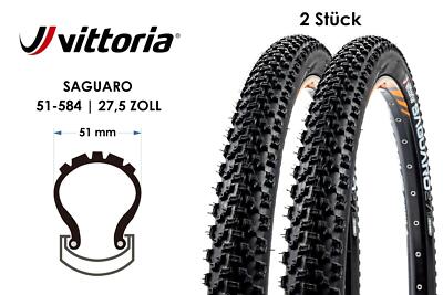 2 Stück 27.5 Zoll Vittoria Saguaro Falt Reifen 27.5x2.0 Mountain Bike 51-584