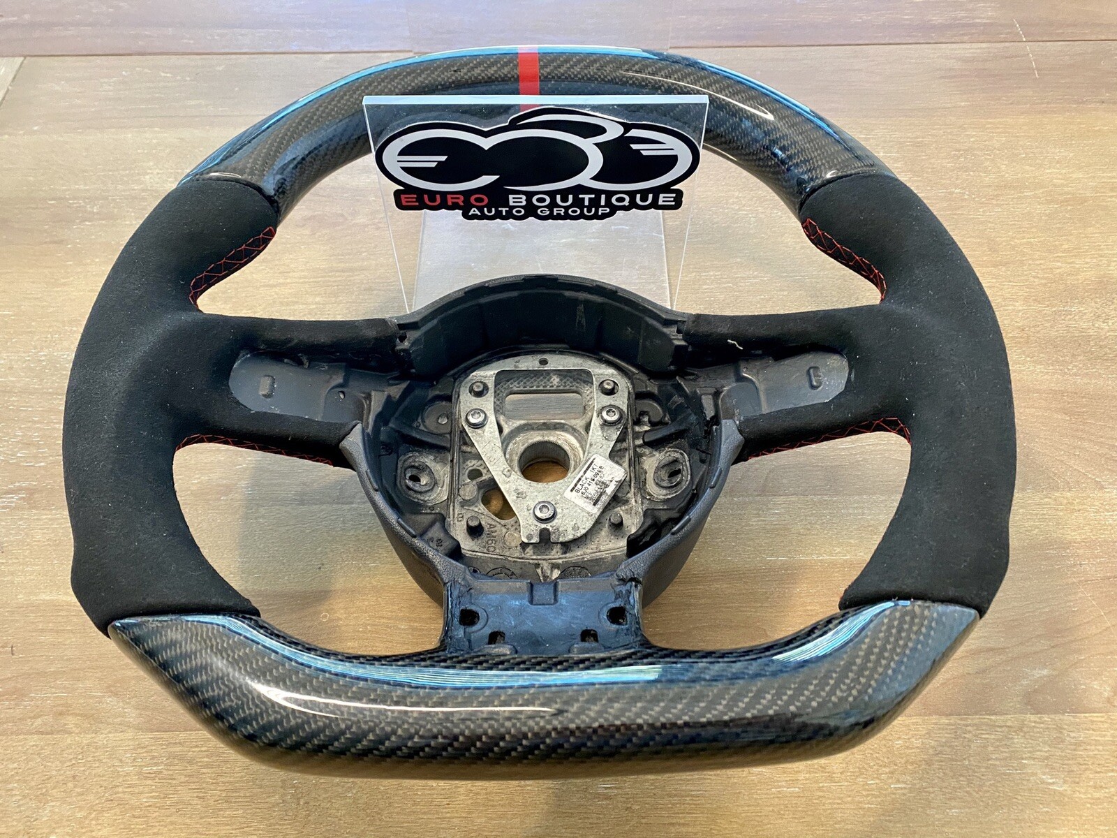 Audi R8 Bespoke Carbon Fiber Flat Top/Bottom Steering Wheel
