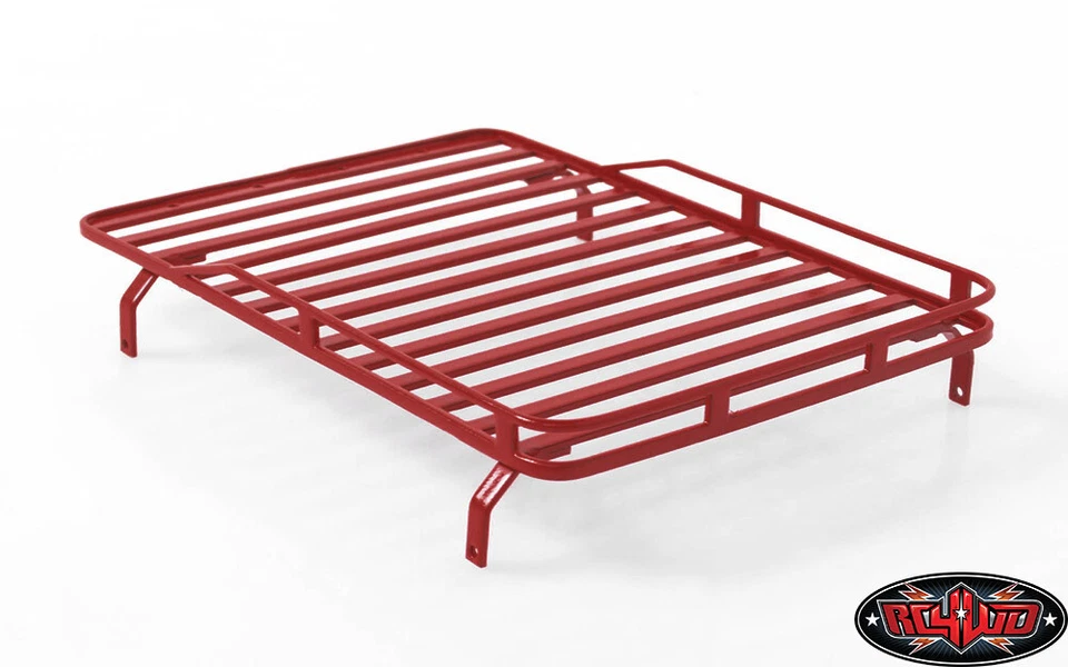RC4WD VVV-C0280 Roof Rack w/ Light Pods : 1/18 Gelande D90 Red - Image 3 of 4