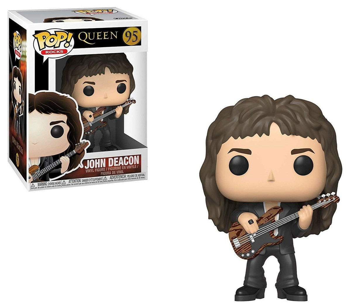 Queen Funko POP! Rocks John Deacon Vinyl Figure #95 | eBay