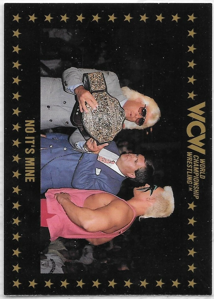 1991 WCW Championship Marketing Singles - Complete Your Set - Sting Ric Flair + - Image 2 of 3