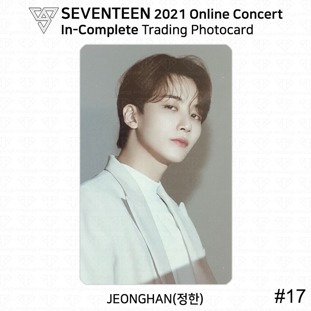 SEVENTEEN 2021 Online Concert Incomplete Trading Card SEVENTEEN 2021 Online Concert Incomplete Trading Card