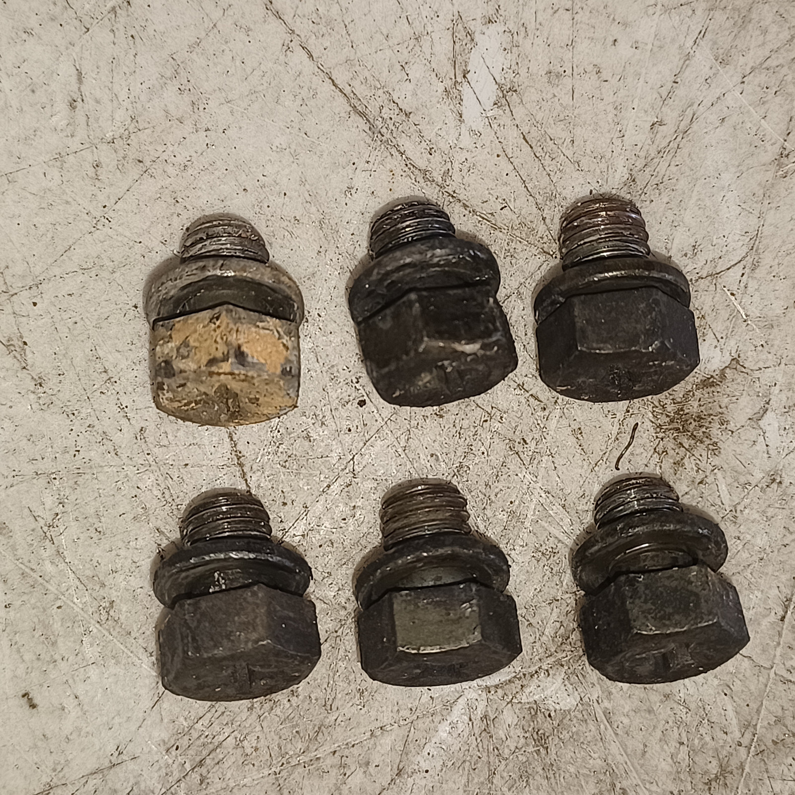 (6) 8994 Geo Metro 3cyl 1.0 Torque Converter Mounting Bolts eBay