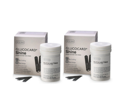 Arkray Glucocard Shine 100 Test Strips