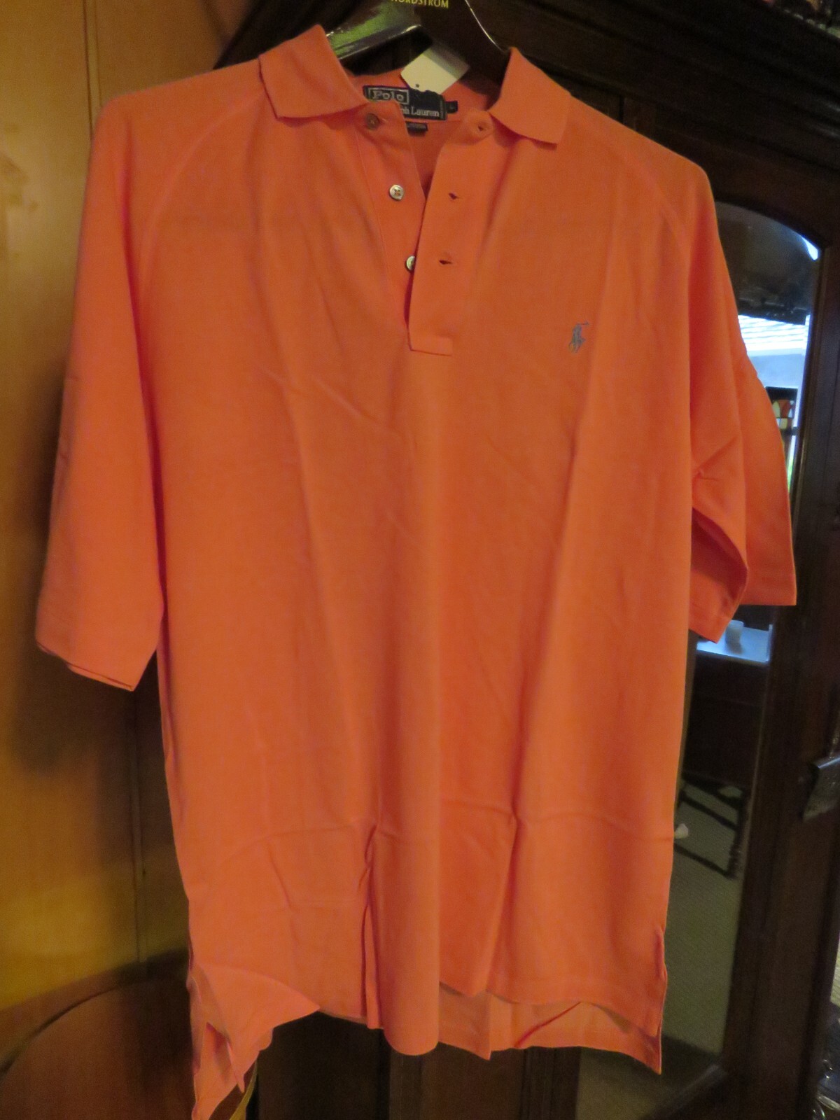 RALPH LAUREN Design ~ Stylish Polo Golf SHIRT ~ Large ~ NEW with Tag