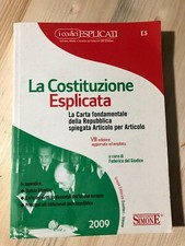 Libro F. del Giudice - La Costituzione Esplicata 2009 VIII Edizione