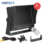 Mopect 7 inch LCD TFT color monitor for car truck motor vehicle rear view camera parking cameras