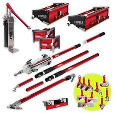 LEVEL5 Pro Drywall Finishing Set w/ Flat Boxe...