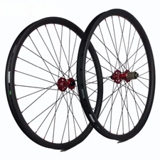 29er 650B 27.5er 26er Carbon Mountain Bike Wheelset  35*25mm Clincher Hookless