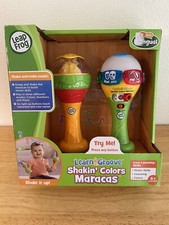 LeapFrog Learn and Groove Shakin Colors Maracas NEW IN BOX