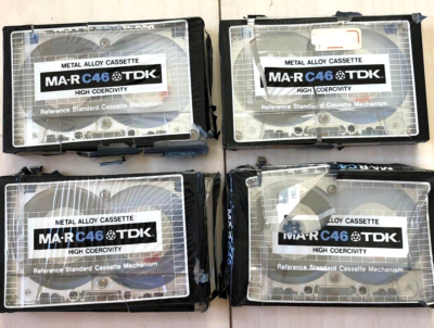 TDK MA-R C46 Metal Position Type IV Cassette Tape 46 mins Japan  