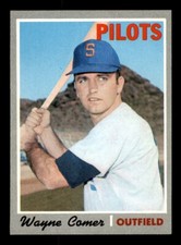 1970 Topps Baseball #323 Wayne Comer NM *d6