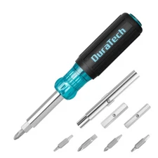 DURATECH 11-in-1 Screw Driver Nut Driver Set Screwdriver Multi Bits S2 Steel Bit