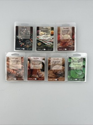 Salking Lot of 7 Packs Of Scented Wax Cubes Fall Holiday Scents Christmas
