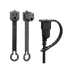 Outdoor Plug Cover, Waterproof Extension Cord Plug Protector for 2  3 Prong ...