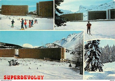 05 - Super Devoluy - Multivviews - Winter - Snow - CPM - See Duplex Scans