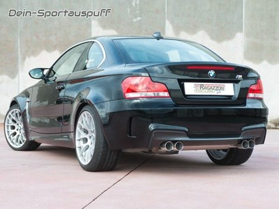 Ragazzon Duplex Sportauspuff BMW 1er M Coupe E82 2x80mm je 2x80mm dw versetzt