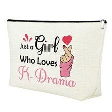Mxrymvu Korean Drama Gifts for Women Makeup Bag Birthday Gifts for K Drama Lo...