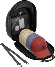 Funda para sombreros de viaje, organizador de gorras, con correa ajustable.