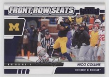 2021 Panini Contenders Draft Picks Front Row Seats Purple Nico Collins #28 0c6