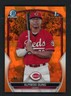 2023 Bowman Chrome Alfredo Duno 1st Orange Sapphire Refractor /75 SSP Clean Reds