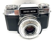 Zeiss Ikon Contaflex SLR Synchro-Compur 35mm SLR analog Body (Tessar 2.8/50mm)