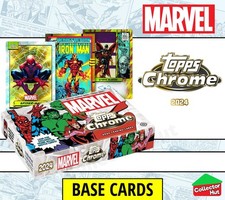 Marvel Topps Chrome 2024 Base Card Collection 1-150 YOU CHOOSE