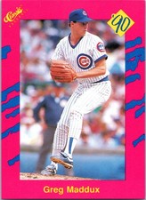 1990 Classic Greg Maddux #T32 - Chicago Cubs