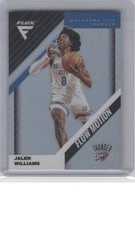 2022-23 Panini Flux #1 Jalen Williams Flow Motion Silver B22R1C149