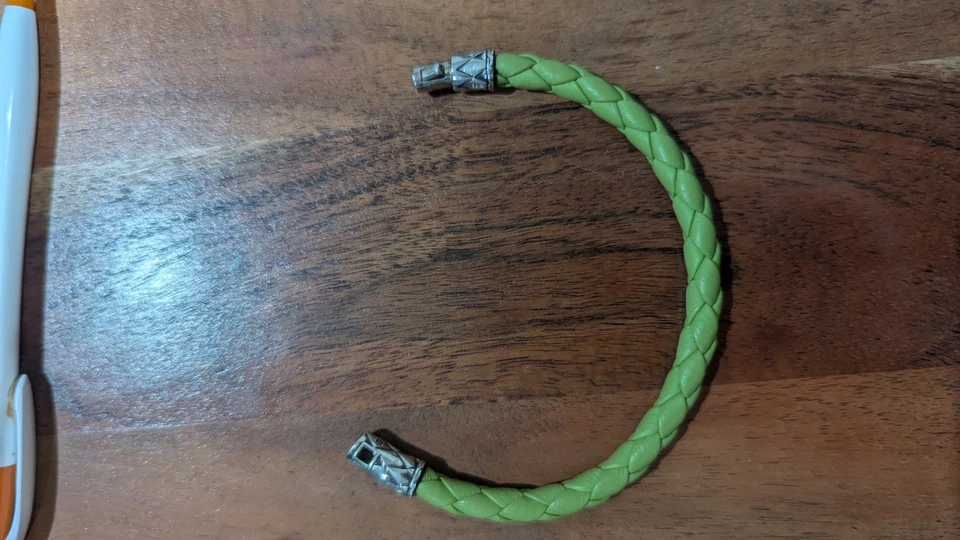 John Hardy серебро зеленый 7 «плетеный Кали кожи с застежкой - Изображение 3 из 4