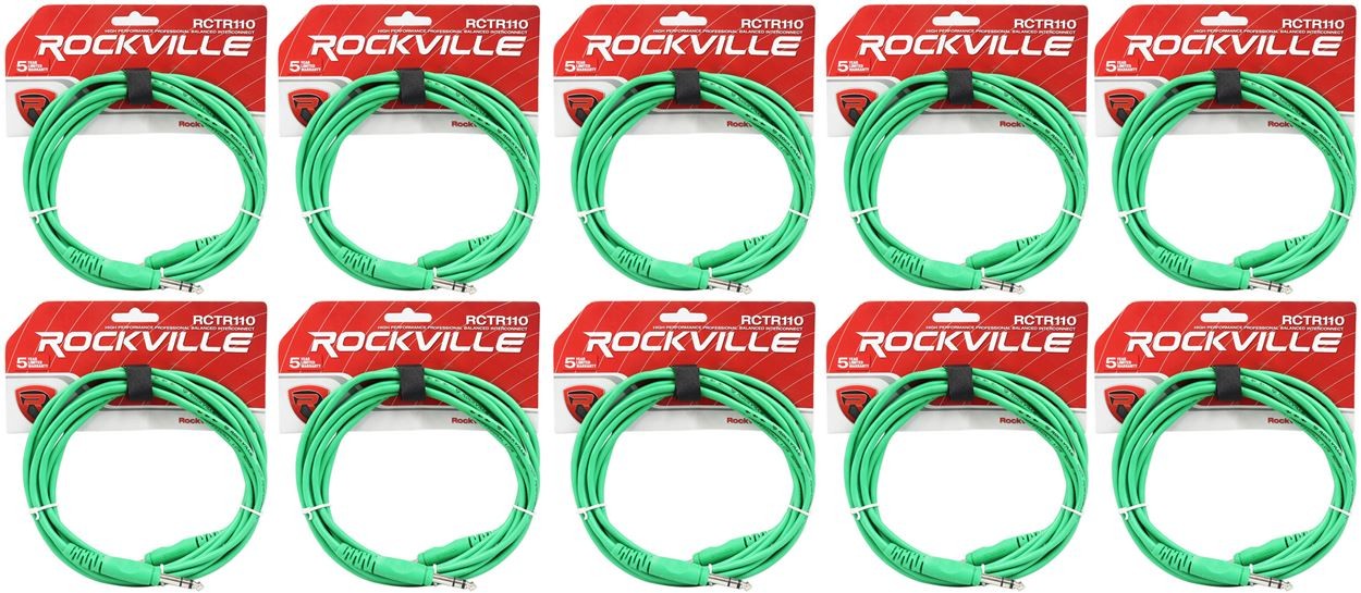 10 Rockville RCTR110G Green 10 14 TRS 14 TRS 100 8690₽