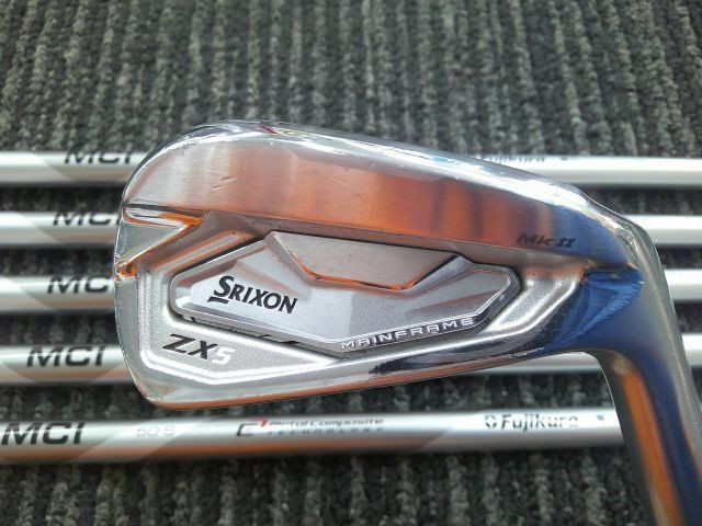 Golf Iron Set Dunlop Srixon ZX5 MkⅡ MCI 50 (S) 6pcs 5-P JAPAN | eBay