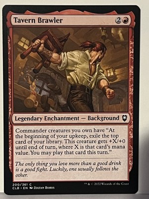 Tavern Brawler 200 Commander Legends: Battle for Baldur's Gate NM MTG Magic Fast