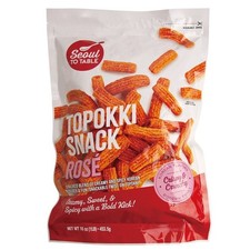 Seoul To Table Rosé Topokki Snack 16oz Crisp...