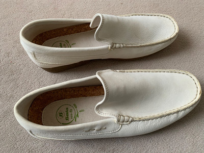 BATA  Eco fit Elegante Herren Segelchuhe, Clipper, Mokassins -  Wildleder Gr. 43