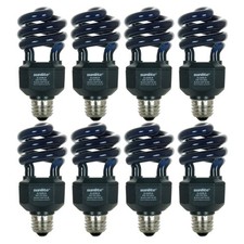 Sunlite 05647-SU CFL Black Light Bulb BLB , Perfect for Halloween, Spiral Bl...