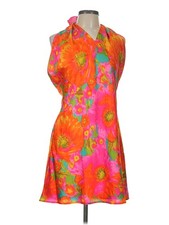 Show Me Your Mumu Women Orange Cocktail Dress L