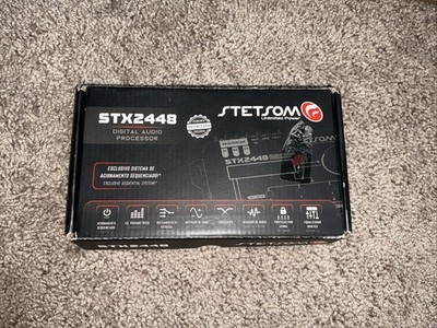 Stetsom STX2448 Digital Audio Processor Equalizer Open Box