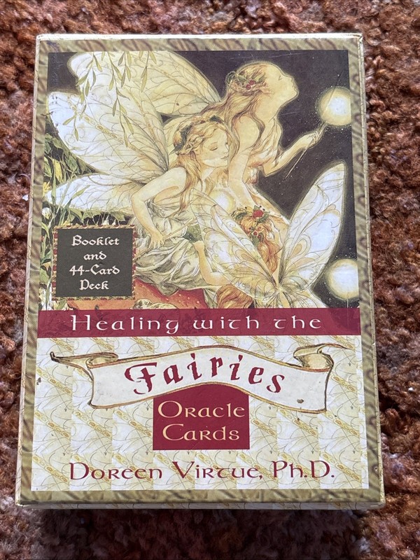 Healing with the Fairies Oracle Cards and Guidebook by Doreen Virtue