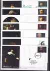 [G191789] Art Rembrandt Netherlands Nice Lot First Day Covers UNG