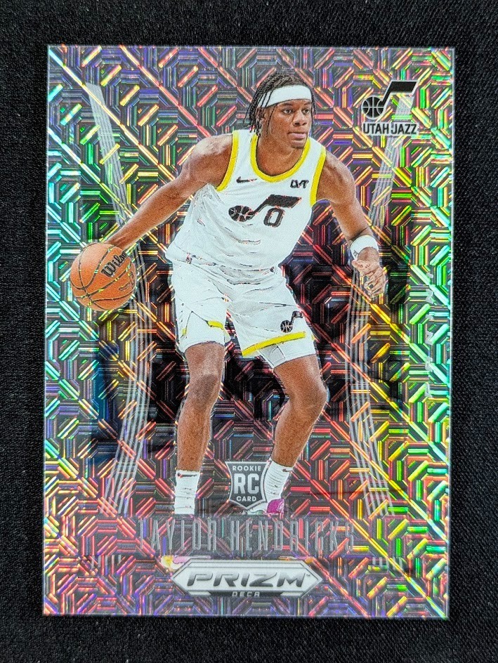 2023-24 Panini Prizm Deca TAYLOR HENDRICKS 18/25 Rookie RC Mojo Prizm #300